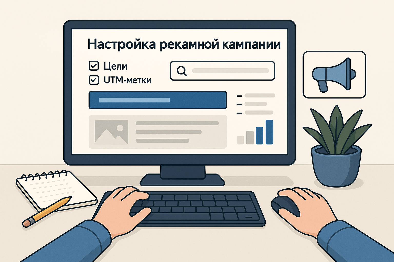 Настройка рекламной кампании